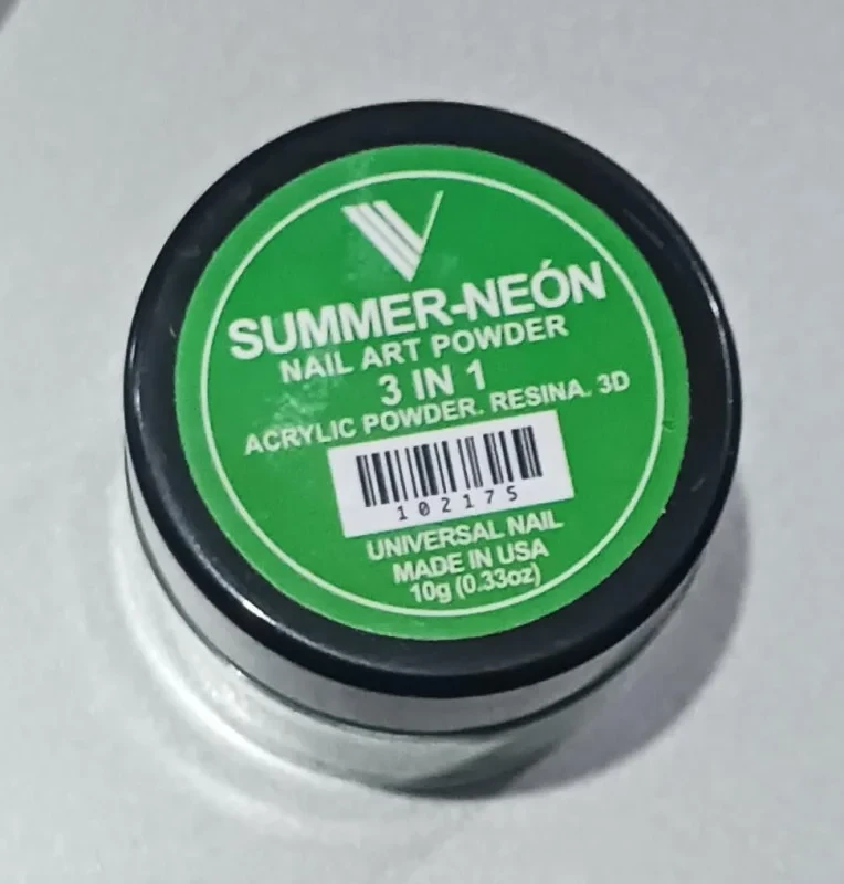 Summer-Neon Nail Art pow